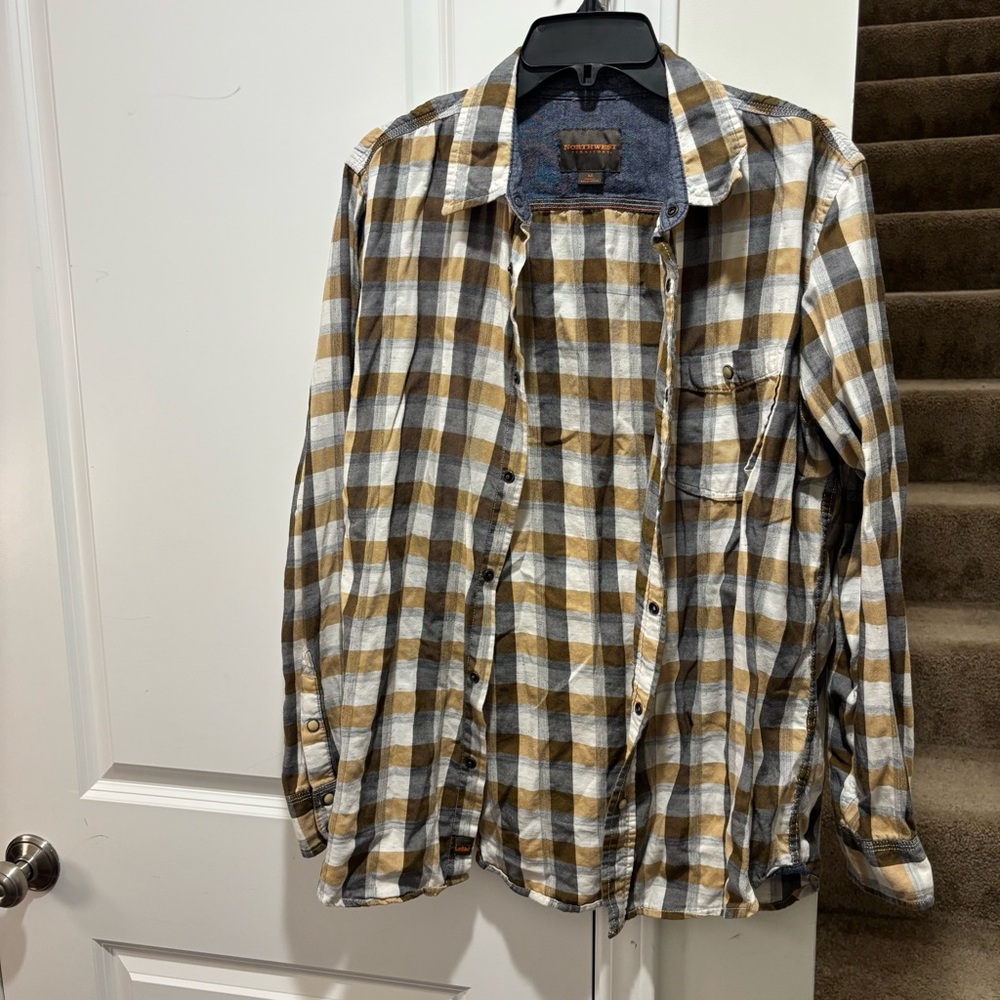 Northwest Territory Plaid Shirt with Snaps